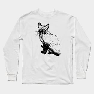 cool cat Long Sleeve T-Shirt